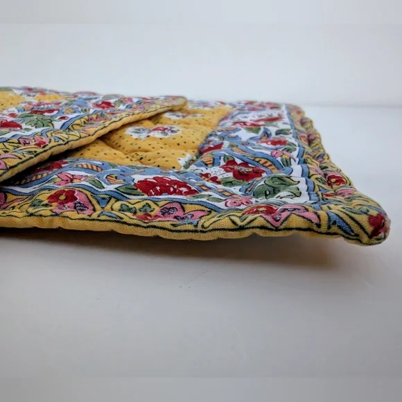 Pierre Deux Vintage French Provincial Quilted Placemats Set 2 Provence Country - Picture 11 of 14